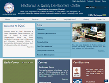 Tablet Screenshot of eqdc.in